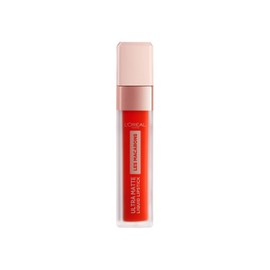 LOréal Paris Les Macarons 826 Mademoiselle Mango Pintalabios Mate Permanent Rojo Anaranjado