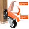 Ronlap Workbench Casters Wheels Kit 660 Lbs Capacity Retractable Casters