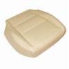 Priprilod Tan Leather Driver Side Bottom Replacement Seat Cover Compatible