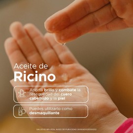 PACALLI Aceite de Ricino 100% Puro 2x130ml - Pestañas y Cejas