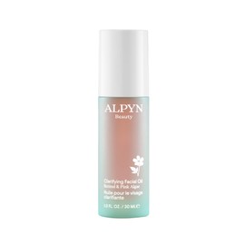 Alpyn Clarifying Facial Oil with Retinol & Pink Algae | Clear Congestion, Smooth Fine Lines, Improve Texture & Glow | 1 Fl Oz / 30 ml