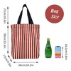 Tote Bag Canvas Shoulder Bag Casual Shopping Bag Multipurpose Reusable
