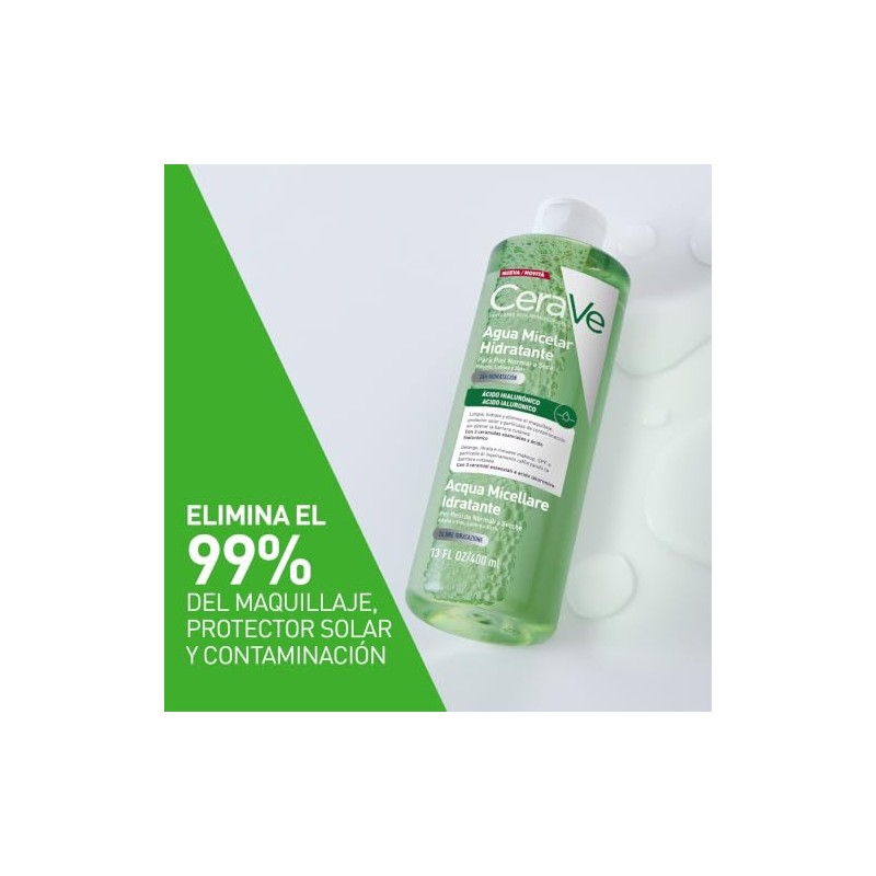 CeraVe Agua Micelar Hidratante 400ml