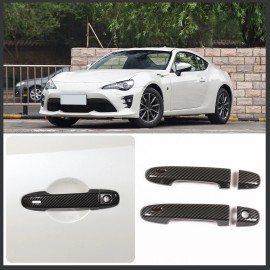 momocar For Toyota 86 Scion FRS Subaru BRZ Carbon Fiber Door Handle COVERS w/SMT No PSK