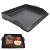 PETKAO Universal Cast Iron Flat Top Griddle for Gas/Stove/Electric/Charcoal Grill,