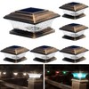 HUYIENO Solar Post Cap Lights Outdoor LED Lighting Deck Fence