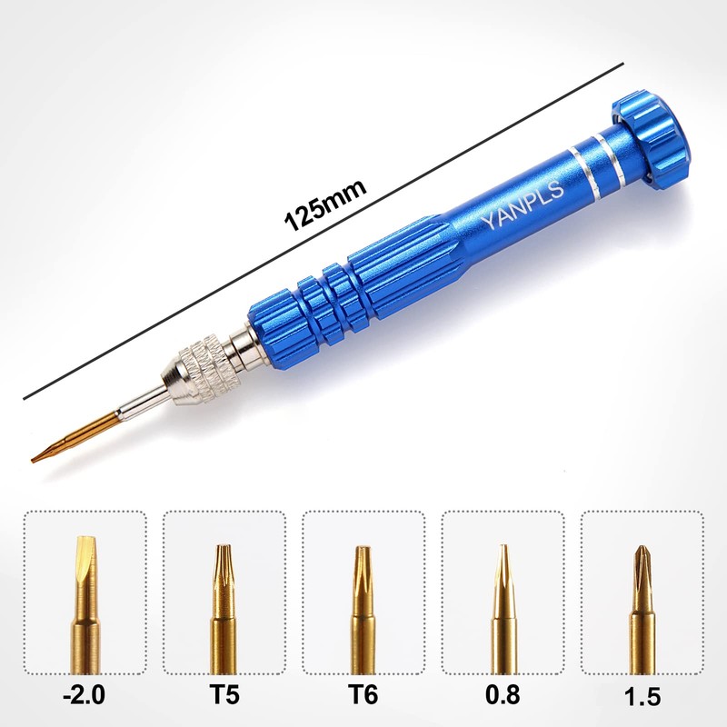 YANPLS Small Screwdriver Watch Glasses Mini Set, Micro Precision Tiny
