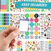 Planner Stickers - 28 Sheets, 1378 Stunning Design Accessories for