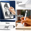 12 PCS 2 in 1 Stylus Ballpoint Pen with Stylus