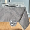 HomeJoy Rectangle Table Cloth, Waterproof Wrinkle Resistant Washable Jacquard Polyester