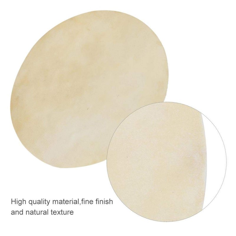Bongo Drum Head Skin, Durable Buffalo Leather Buffalo Drum Head,