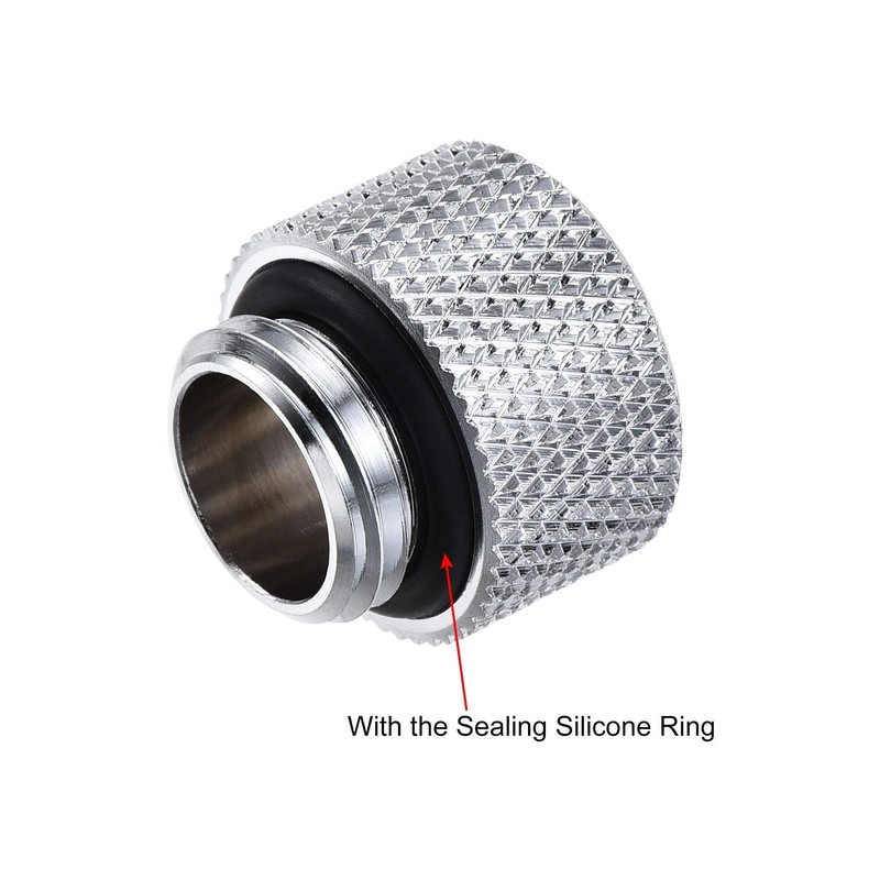 sourcing map Male to Female Extender Fitting G1/4 x 10mm