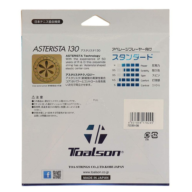 Toalson (toaruson) asutarisuta 130 Astrick Blue 7333010b