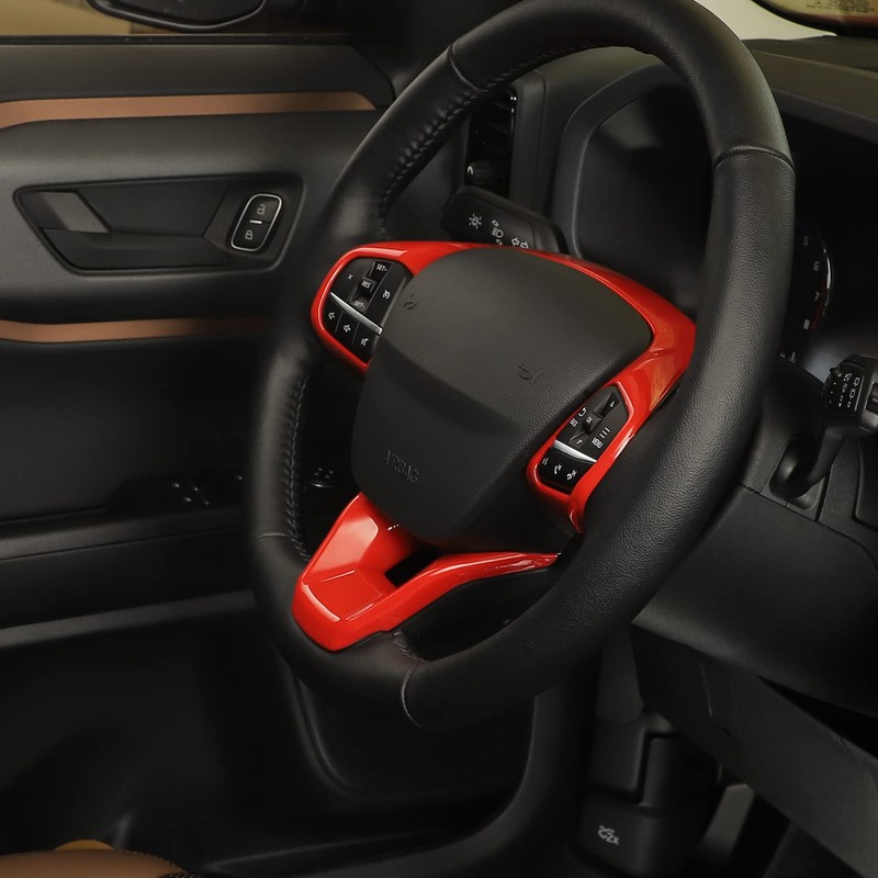 PDKLIN Kit de embellecedores para volante compatible con Ford Bronco