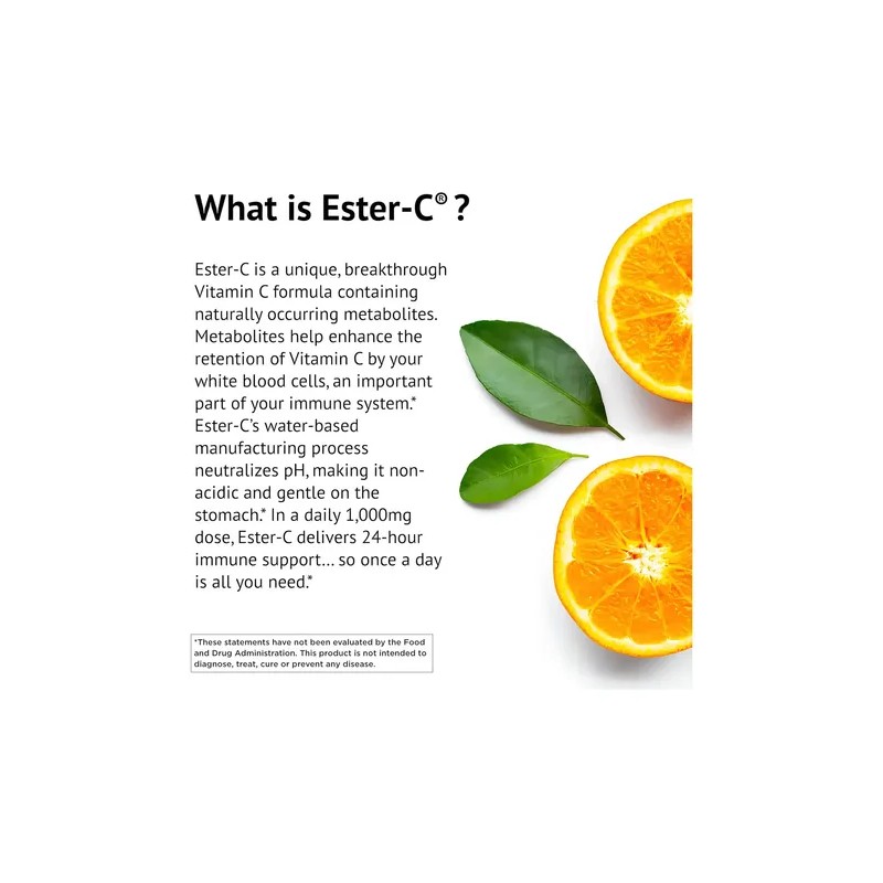 Ester 1000mg Vitaminas Bioflavonoides American Health Cápsulas