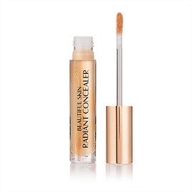 Charlotte Tilbury Beautiful Skin Concealer - Under Eye Concealer & Color Corrector for Dark Circles - Hydrating, Medium-Buildable Coverage with a Radiant, Natural-Looking Finish - 7 Medium