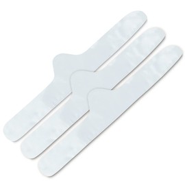 More of Me to Love Viscose and Cotton Blend Bra Liners (3-Pack, Small, White) - Super Soft, Sweat-Wicking