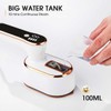 Compact Travel Steamer for Clothes - LED Display & 4