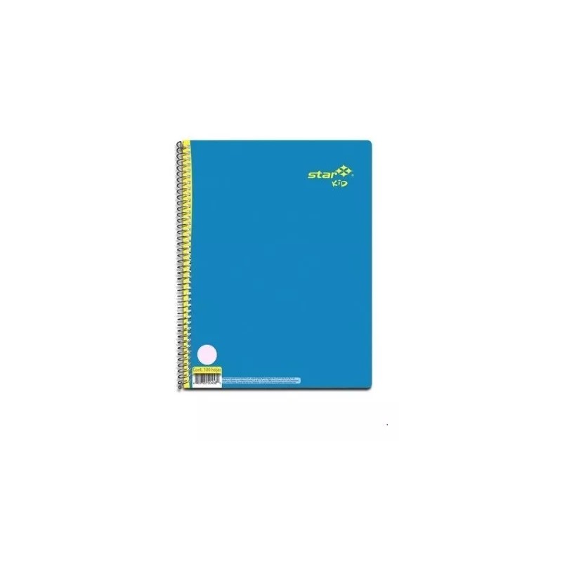 Estrella 5 Cuadernos Profesional 100 Hojas Star Kid Cuadro Grande