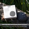 Ilem Japan Esponja Facial Natural Konjac Carbón Vegetal Unidad Paquete