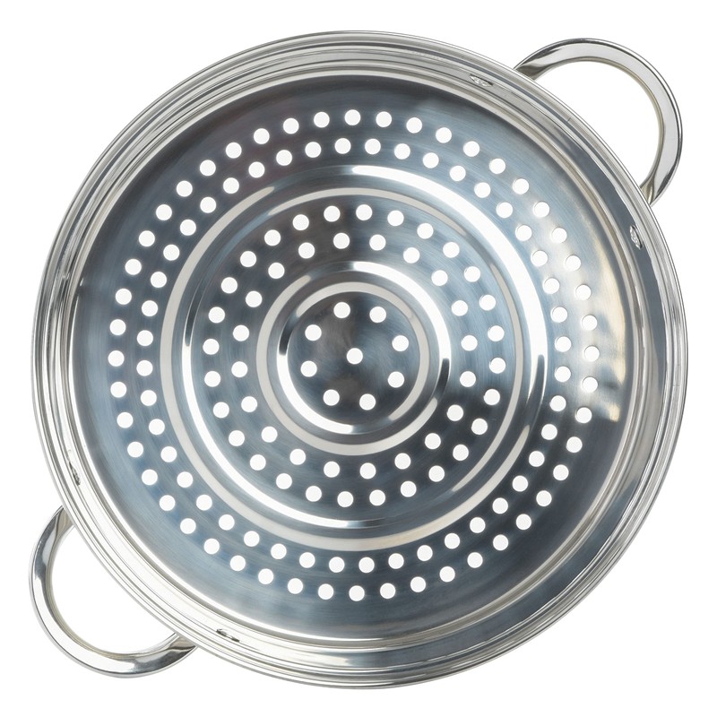 Oster Sangerfield 11-Inch Stainless Steel Everyday Cookware Pan with Steamer