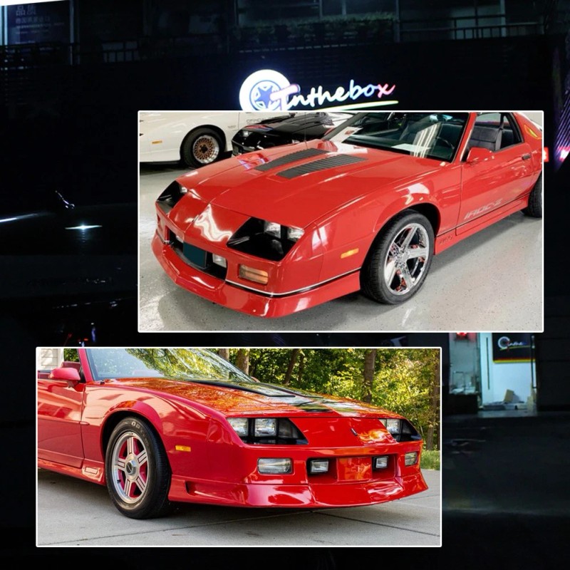 GTINTHEBOX Fit 1985-92 Chevy Camaro Clear Lens Signal Lights +