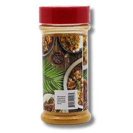 Caribbean Paradise Hot Jamaican Curry Powder, Spicy Curry Powder Seasoning for Curry Chicken, Meat, Seafood, Vegetables, Rice, Stews, 6 oz