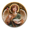 Archangel Raphael Prayer Coin - Patron Saint of Healing &