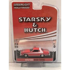 Starsky and Hutch 1976 Ford Gran Torino Weathered 1:64 Greenlight 44855F
