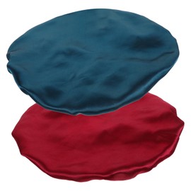 Abaodam Baby Satin Sleep Bonnet Silk Hair Bonnet for Toddlers and Boys and Girls Bath Hat Adjustable Wide Band Soft and Breathable