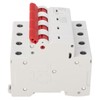 6KA 4P Miniature Circuit Breaker PP Flame Retardant Circuit Breaker