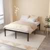 Maenizi California King Bed Frames, 20 Inch Heavy Duty Metal