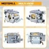 MOTOALL 584901401 Carburetor 76401601 577851501 Kits for Husqvarna 525L 525LS