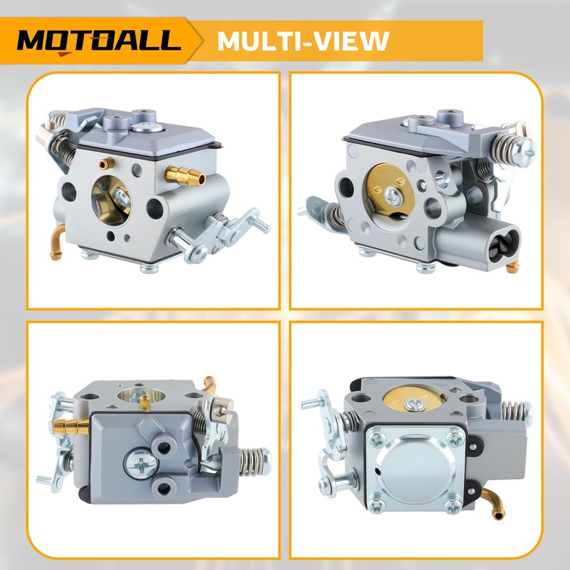 MOTOALL 584901401 Carburetor 76401601 577851501 Kits for Husqvarna 525L 525LS