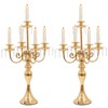 Candelabras Centerpieces for Tables, 20" Tall Candlestick Holder for Taper