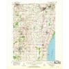 YellowMaps Sheboygan Falls WI topo map, 1:62500 Scale, 15 X
