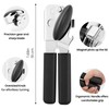 Can Opener Manual with Magnet Lift, Heavy Duty Handheld Smooth