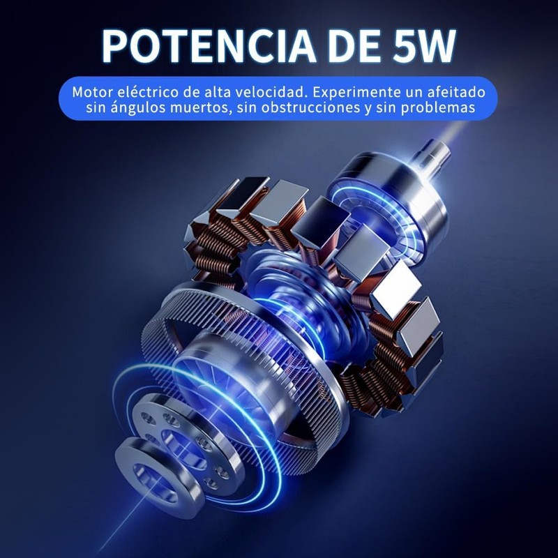 【4D 浮動 3 枚刃 ×IPX7 防水】2025 新型電動シェーバー往復式高速剃毛 乾湿両用 大型 LED