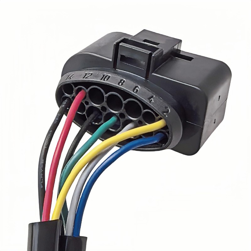 Conversion Harnesses Quad Housing to Projector Headlight Compatible with Dodge