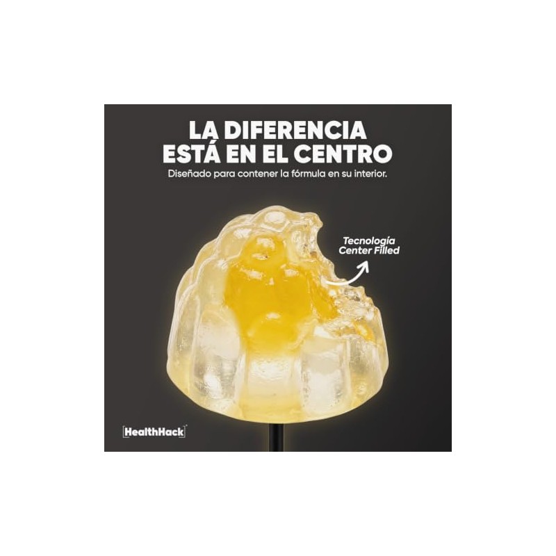 Omega 3 Aceite Puro Salmón 180 Gomitas Sin Azúcar con