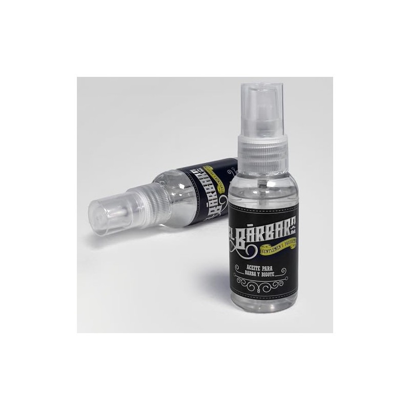Aceite para Barba y Bigote, Con Aceite de Argán y