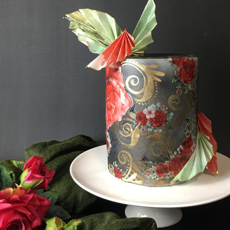 Crystal Candy Flower-Bouquet Wafer Papers