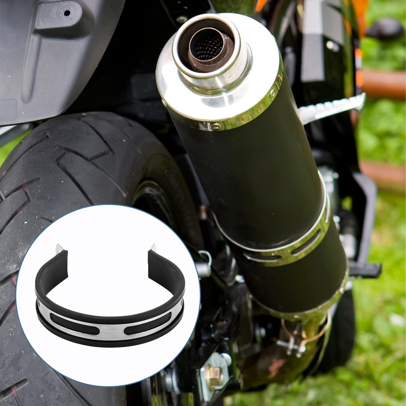 Universal Motorcycle Exhaust Bracket Hanger, Motorcycle Exhaust Muffler Pipe Bracket