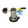AARNAV Stainless Steel Coconut Scraper for Kitchen, Vacuum Base, Rotatable
