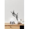 lightling Cordula Table Lamp with Base Matt Nickel Metal Glass