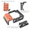 Aluminum Alloy Camera Video Shooting Cage Kit with Wooden Handle