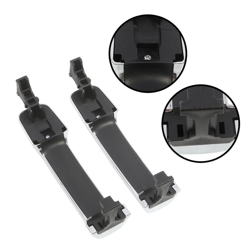 Aspaton Exterior Door Handle 4Pcs Compatible with Tundra 2007-2013 Chrome