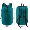 BeeGreen Laundry-Bag-Portable-Backpack, Mars Green Nylon Drawstring -Laundry Backpack Heavy Duty