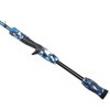 Carbon Fiber Light Weight Spinning Fishing Rod Telescopic Fish Stick(blue