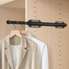 Valet Rod For Closet Pull Out, Heavy Duty Adjustable Valet